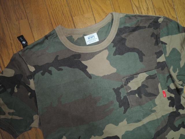 WTAPS _u^bvX ʕ TVc M |PT J Pocket Tee Jbg\[  uh 