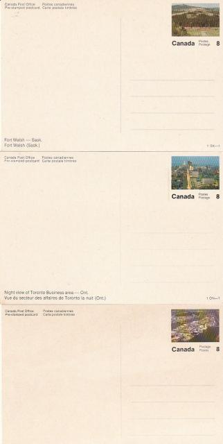 カナダ 郵便絵はがき8¢1970年代 3種【F-12】 < ホビー カナダ 郵便絵はがき8¢1970年代 3種【F-12】 < ホビーの