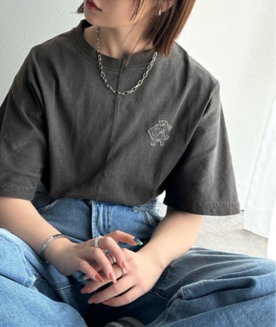 新品☆Classical Elf(クラシカルエルフ)JaVa(ジャバ)コラボ切替BODYロゴ半袖Tシャツ☆ < 女性ファッション  新品☆Classical Elf(クラシカルエルフ)JaVa(ジャバ)コラボ切替BODYロゴ半袖Tシャツ☆  < 女性ファッションの