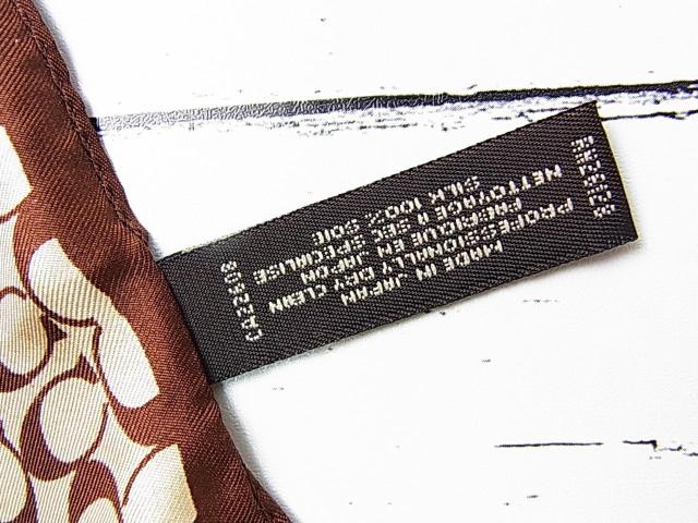 500円スタ★正規品 美品 COACH コーチ CC柄 シグネチャー シルク100% スカーフ 54x53cm < ブランド 500円スタ★正規品 美品 COACH コーチ CC柄 シグネチャー シルク100% スカーフ 54x53cm < ブランドの