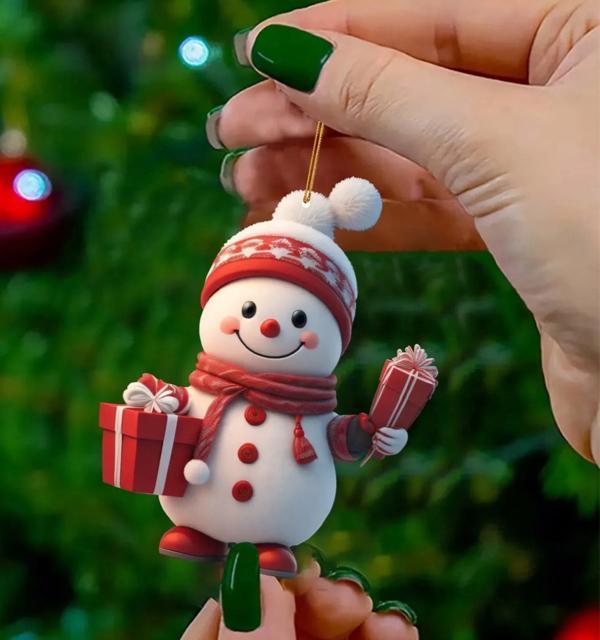 �N���X�}�X�c���[�p�T���^�I�[�i�����g -�����p�݂̒艺���\�ȃy���_���g6�Z�b�g�A2D�A�N�����J�[�C���e���A�I�[�i�����g�A �� �C���e���A/���C�t�� 