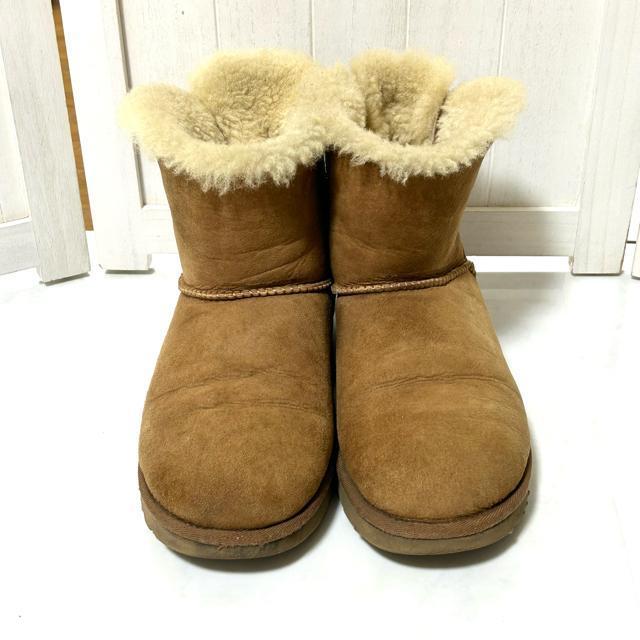 UGG �~�j �x�C���[ �{�E IIMini Bailey Bow II 25cm �� �u�����h�� 
