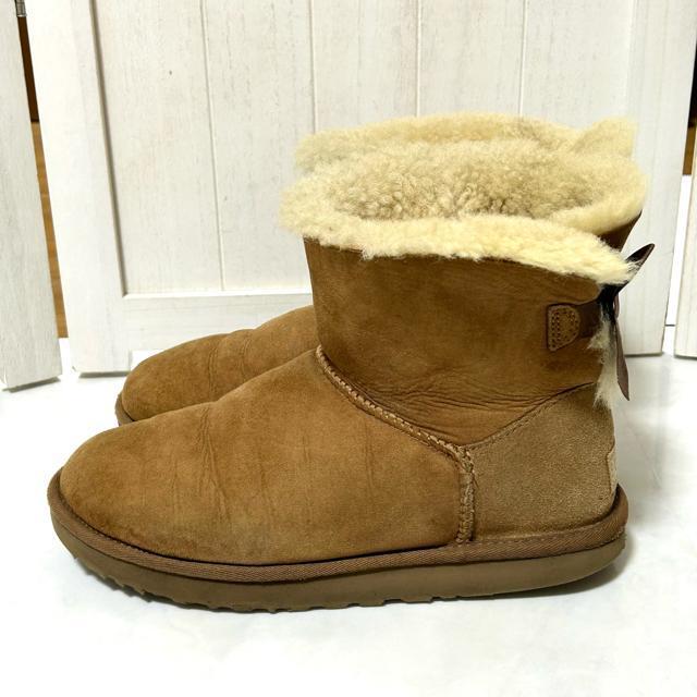 UGG �~�j �x�C���[ �{�E IIMini Bailey Bow II 25cm �� �u�����h�� 