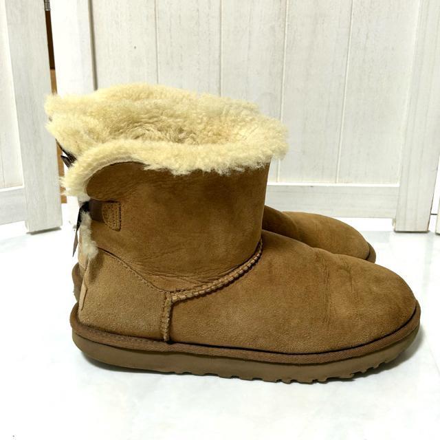 UGG �~�j �x�C���[ �{�E IIMini Bailey Bow II 25cm �� �u�����h�� 