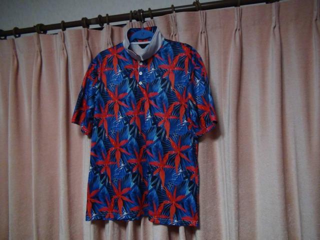 LIDADA メンズ ポロシャツ 半袖 楓柄(XXL)!。 < 男性ファッション  LIDADA メンズ ポロシャツ 半袖 楓柄(XXL)!。  < 男性ファッションの