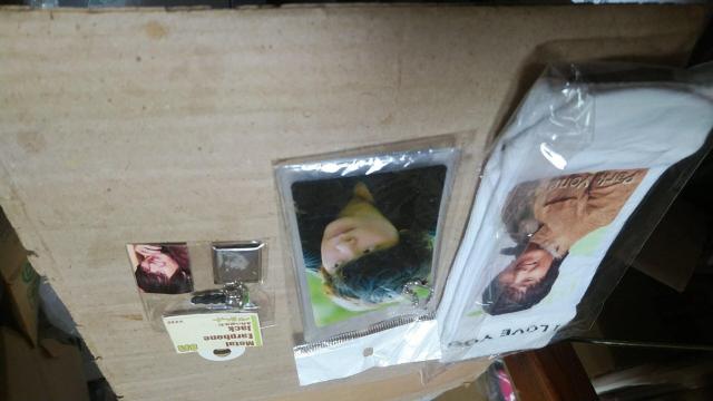 ☆パク・ヨンハ☆写真入り靴下.カ−ドホルダー.□入りストラップ < タレントグッズ  ☆パク・ヨンハ☆写真入り靴下.カ−ドホルダー.□入りストラップ  < タレントグッズの