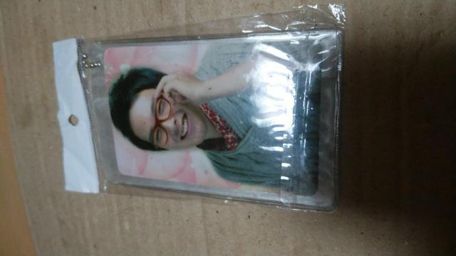 ☆パク・ヨンハ☆写真入り靴下.カ−ドホルダー.□入りストラップ < タレントグッズ  ☆パク・ヨンハ☆写真入り靴下.カ−ドホルダー.□入りストラップ < タレントグッズの