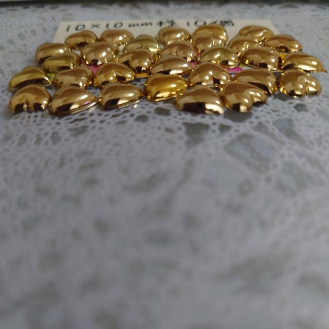 ぷっくりゴールド貼り付けパーツ10個 < 香水/コスメ/ネイル  ぷっくりゴールド貼り付けパーツ10個 < 香水/コスメ/ネイルの