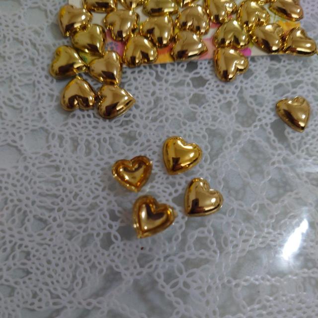 ぷっくりゴールド貼り付けパーツ10個 < 香水/コスメ/ネイル  ぷっくりゴールド貼り付けパーツ10個 < 香水/コスメ/ネイルの