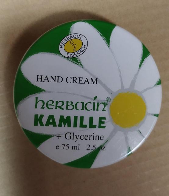 ドイツ ハーバシーハンドクリーム カモミールの缶 空き缶 < ホビー  ドイツ ハーバシーハンドクリーム カモミールの缶 空き缶  < ホビーの