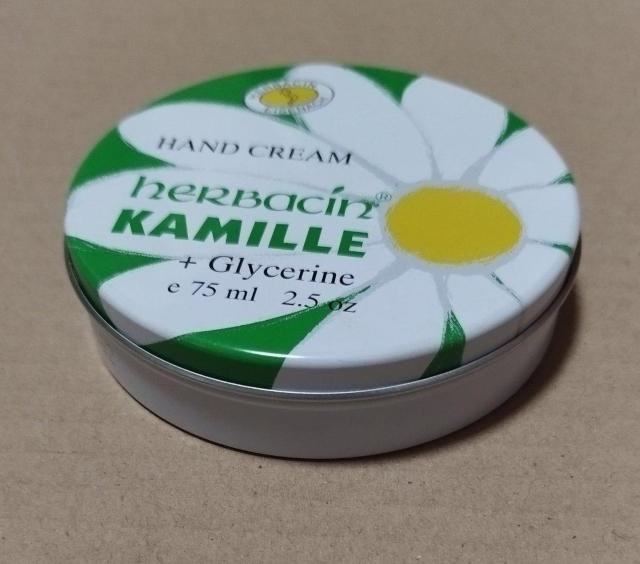 ドイツ ハーバシーハンドクリーム カモミールの缶 空き缶 < ホビー  ドイツ ハーバシーハンドクリーム カモミールの缶 空き缶 < ホビーの