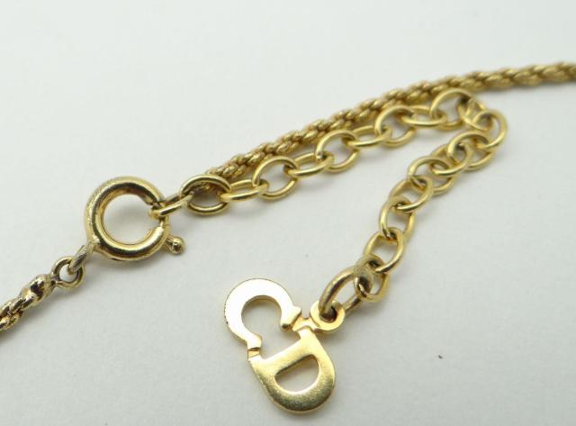 Christian Dior ディオール CDロゴ ネックレス ゴールド<USED>【送料無料】 < ブランド  Christian Dior ディオール CDロゴ ネックレス ゴールド<USED>【送料無料】 < ブランドの