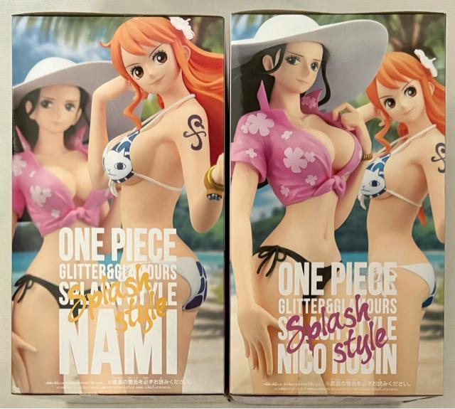 ONE PIECE ワンピース GLITTER&GLLAMOURS SPLASH STYLE NAMI&NICO ROBIN < アニメ/コミック/キャラクター  ONE PIECE ワンピース GLITTER&GLLAMOURS SPLASH STYLE NAMI&NICO ROBIN < アニメ/コミック/キャラクターの