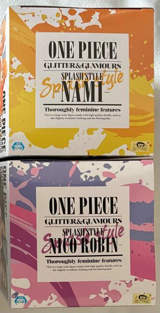 ONE PIECE ワンピース GLITTER&GLLAMOURS SPLASH STYLE NAMI&NICO ROBIN < アニメ/コミック/キャラクター  ONE PIECE ワンピース GLITTER&GLLAMOURS SPLASH STYLE NAMI&NICO ROBIN < アニメ/コミック/キャラクターの