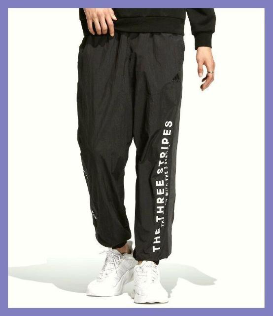 ☆アディダス☆超美品☆裏地メッシュサイドロゴナイロンジョガーパンツ黒XL☆ < ブランド ☆アディダス☆超美品☆裏地メッシュサイドロゴナイロンジョガーパンツ黒XL☆ < ブランドの