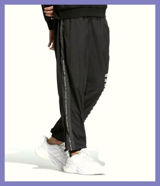 ☆アディダス☆超美品☆裏地メッシュサイドロゴナイロンジョガーパンツ黒XL☆ < ブランド ☆アディダス☆超美品☆裏地メッシュサイドロゴナイロンジョガーパンツ黒XL☆ < ブランドの