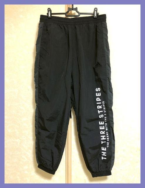 ☆アディダス☆超美品☆裏地メッシュサイドロゴナイロンジョガーパンツ黒XL☆ < ブランド ☆アディダス☆超美品☆裏地メッシュサイドロゴナイロンジョガーパンツ黒XL☆ < ブランドの