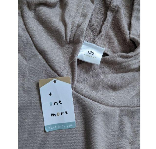 120★+ one more★裏パイルパーカー★フーディ★新品★送料無料 < キッズ/ベビー  120★+ one more★裏パイルパーカー★フーディ★新品★送料無料 < キッズ/ベビーの