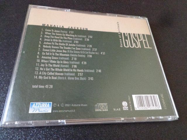 Mahalia Jackson 「AMAZING GRACE」「Queen of Spirituals」2枚セット < CD/DVD/ビデオ  Mahalia Jackson 「AMAZING GRACE」「Queen of Spirituals」2枚セット < CD/DVD/ビデオの