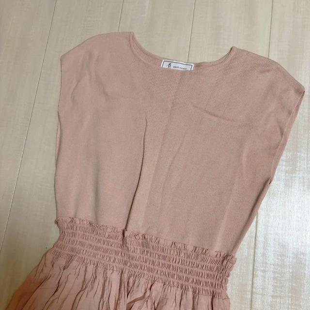 ◆Rope Picnic/ロペピクニック◆ラク美ドッキングニットワンピース★ピンク38*秋冬コーデ美品 < ブランド  ◆Rope Picnic/ロペピクニック◆ラク美ドッキングニットワンピース★ピンク38*秋冬コーデ美品 < ブランドの