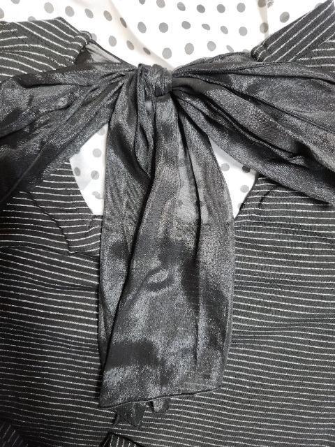 新品タグ付 Junne Garcon黒地シルバーラメボーダーパフ袖カットソー < 女性ファッション 新品タグ付 Junne Garcon黒地シルバーラメボーダーパフ袖カットソー < 女性ファッションの