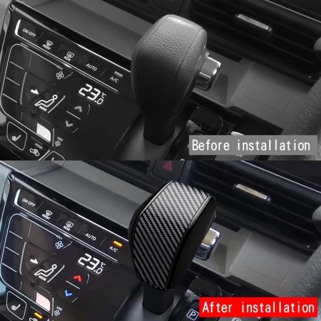 デリカミニシフトノブカバー 三菱eKシリーズクロス/スペース/ワゴンシフトノブカバー シフトレバーガーニッシュカーボン調+Bk < 自動車/バイク デリカミニシフトノブカバー 三菱eKシリーズクロス/スペース/ワゴンシフトノブカバー シフトレバーガーニッシュカーボン調+Bk < 自動車/バイク