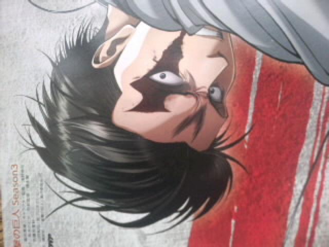 進撃の巨人 リヴァイ ポスター < アニメ/コミック/キャラクター  進撃の巨人 リヴァイ ポスター < アニメ/コミック/キャラクターの