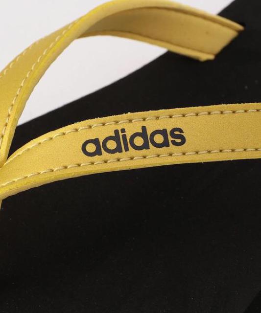 adidasアディダス【新品未使用】ロゴ入りスポーツサンダル●ビーチサンダル サンダル●ゴールド×黒ブラック●23.5cm < ブランド  adidasアディダス【新品未使用】ロゴ入りスポーツサンダル●ビーチサンダル サンダル●ゴールド×黒ブラック●23.5cm < ブランドの