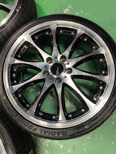 7071596)アネ-ロブラックポリッシュ新品輸入タイヤ4本セット225/35ZR19送料無料 < 自動車/バイク 7071596)アネ-ロブラックポリッシュ新品輸入タイヤ4本セット225/35ZR19送料無料 < 自動車/バイク