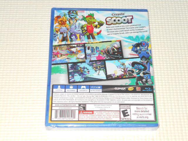 PS4★CRAYOLA SCOOT 海外版(国内本体動作可能)★新品未開封 < ゲーム本体/ソフト PS4★CRAYOLA SCOOT 海外版(国内本体動作可能)★新品未開封 < ゲーム本体/ソフトの