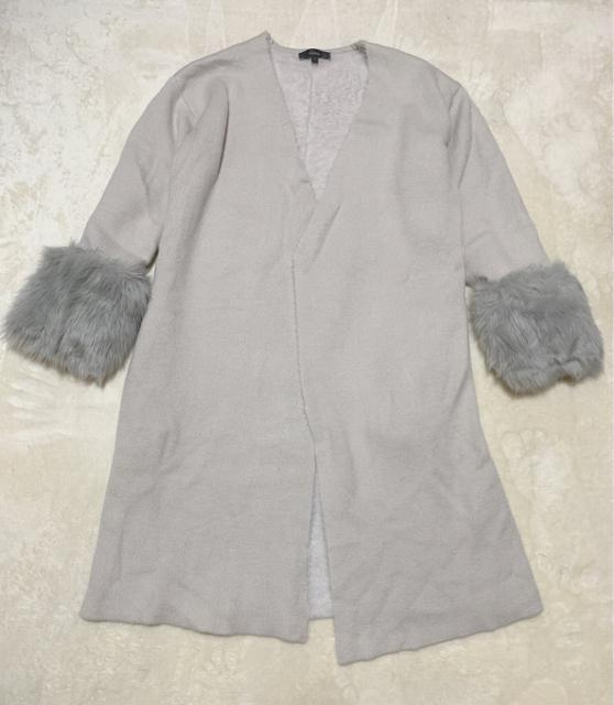 rienda* FauxFurSLVニットカーデ < ブランド  rienda* FauxFurSLVニットカーデ < ブランドの