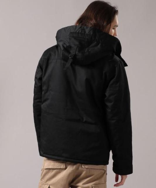 新品アビレックスAVIREXミリタリー中綿パーカージャケット M 黒 < ブランド 新品アビレックスAVIREXミリタリー中綿パーカージャケット M 黒 < ブランドの