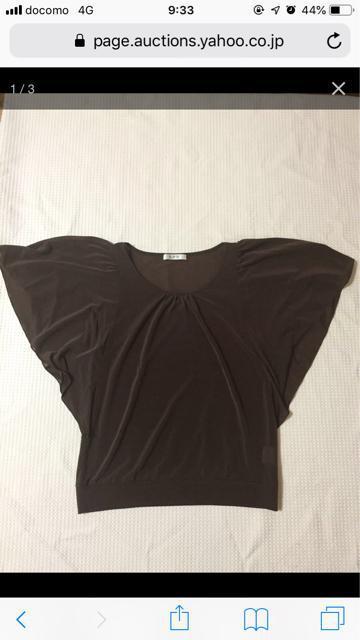 2.新品☆SPB☆バタフライスリーブカットソー☆ブラウン☆M < 女性ファッション  2.新品☆SPB☆バタフライスリーブカットソー☆ブラウン☆M  < 女性ファッションの