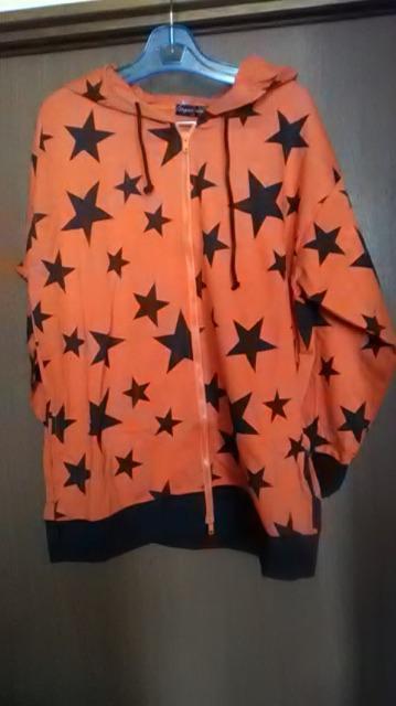 18*新品*星柄パーカー < 女性ファッション 18*新品*星柄パーカー < 女性ファッションの