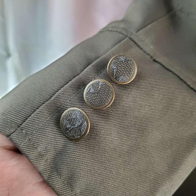 404★アクシーズファム★サイドがシャーリング!トレンチコート★M★ < ブランド  404★アクシーズファム★サイドがシャーリング!トレンチコート★M★ < ブランドの