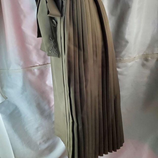 404★アクシーズファム★サイドがシャーリング!トレンチコート★M★ < ブランド  404★アクシーズファム★サイドがシャーリング!トレンチコート★M★ < ブランドの