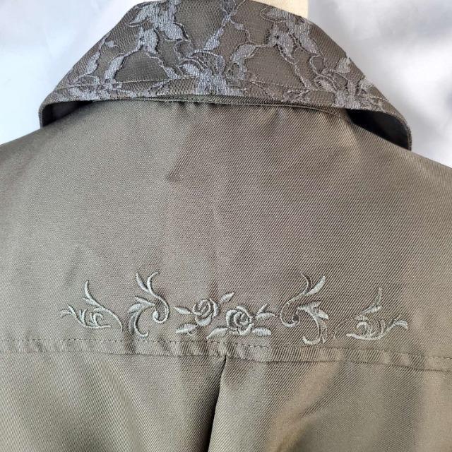 404★アクシーズファム★サイドがシャーリング!トレンチコート★M★ < ブランド  404★アクシーズファム★サイドがシャーリング!トレンチコート★M★ < ブランドの