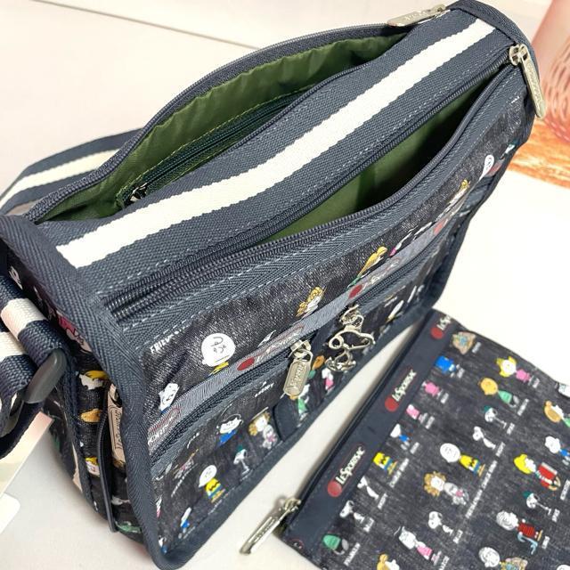 ★新品未使用★LeSportsac レスポートサック スヌーピ グレイ ショルダーバッグ ポーチ 7507 S セット 送料無料 < 女性ファッション  ★新品未使用★LeSportsac レスポートサック スヌーピ グレイ ショルダーバッグ ポーチ 7507 S セット 送料無料 < 女性ファッションの