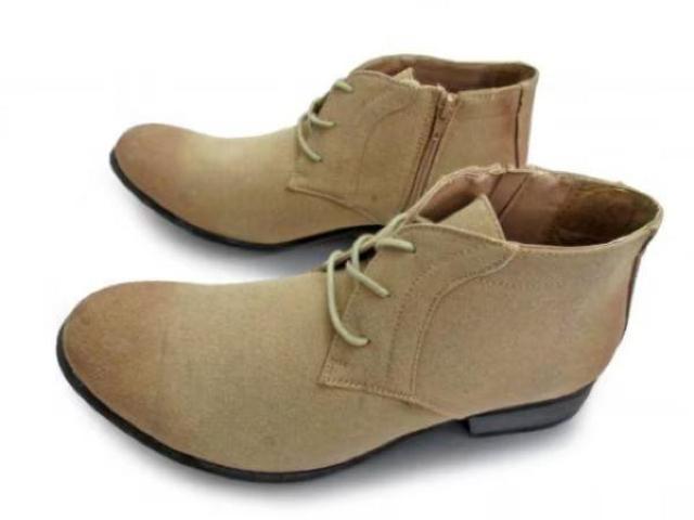 1円~C896新品Dedesサイドジップアップ/編上げチャッカーブーツ25.5aBG♂ < 男性ファッション 1円~C896新品Dedesサイドジップアップ/編上げチャッカーブーツ25.5aBG♂ < 男性ファッションの