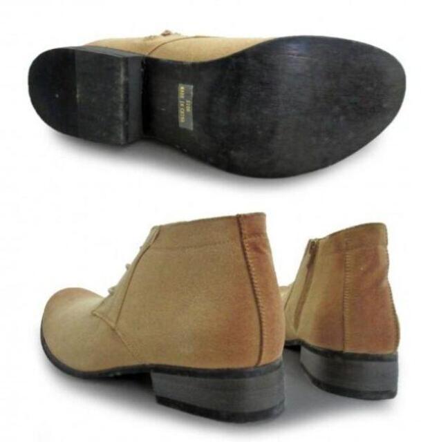 1円~C896新品Dedesサイドジップアップ/編上げチャッカーブーツ25.5aBG♂ < 男性ファッション 1円~C896新品Dedesサイドジップアップ/編上げチャッカーブーツ25.5aBG♂ < 男性ファッションの