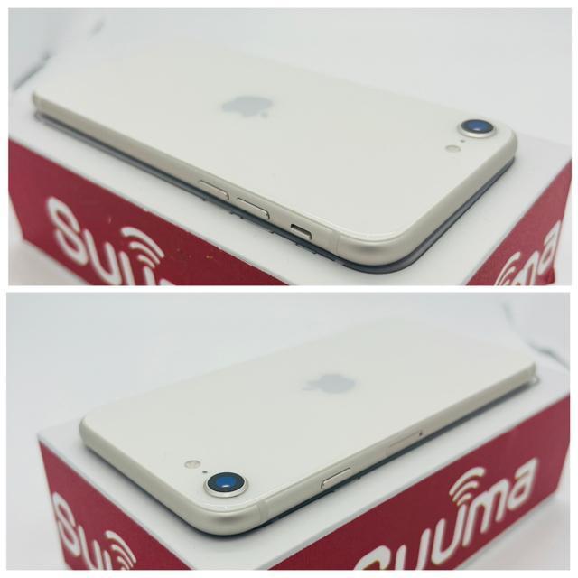 A 94% iPhone SE3 64 GB SIM�t���[ �z���C�g �{�� �� �Ɠd/AV�� 