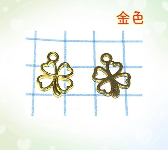 5001 金色のクローバー枠 8個 金属パーツ アクセサリーチャーム ハンドメイド材料 < ペット/手芸/園芸 5001 金色のクローバー枠 8個 金属パーツ アクセサリーチャーム ハンドメイド材料 < ペット/手芸/園芸の