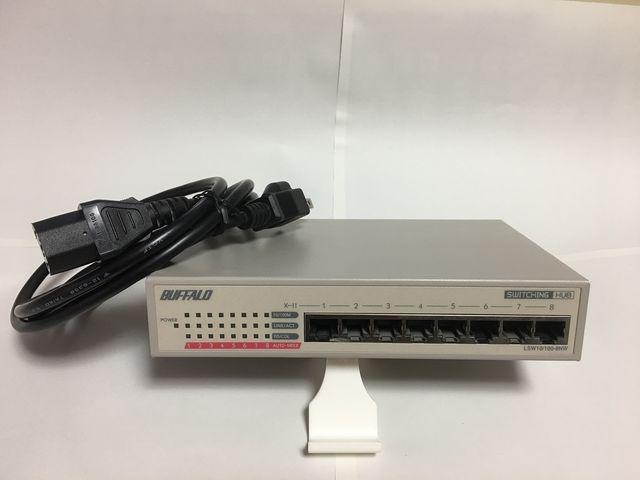 ■BUFFALO LAN用HUB LSW10/100-87NW 10/100BASE < PC本体/周辺機器  ■BUFFALO LAN用HUB LSW10/100-87NW 10/100BASE < PC本体/周辺機器の
