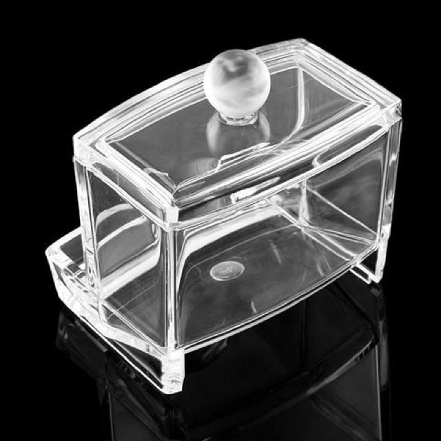 綿棒ケース コスメ収納 化粧品ボックス アクリルケース < 香水/コスメ/ネイル  綿棒ケース コスメ収納 化粧品ボックス アクリルケース < 香水/コスメ/ネイルの