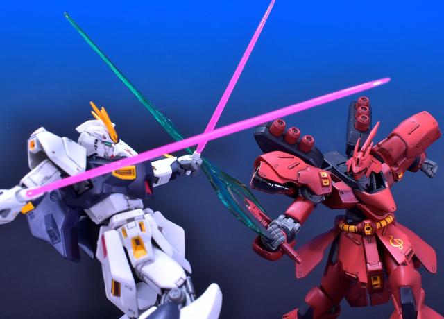 未使用 EXTENDED MIA νガンダム&サザビー（逆襲のシャア） | アニメ