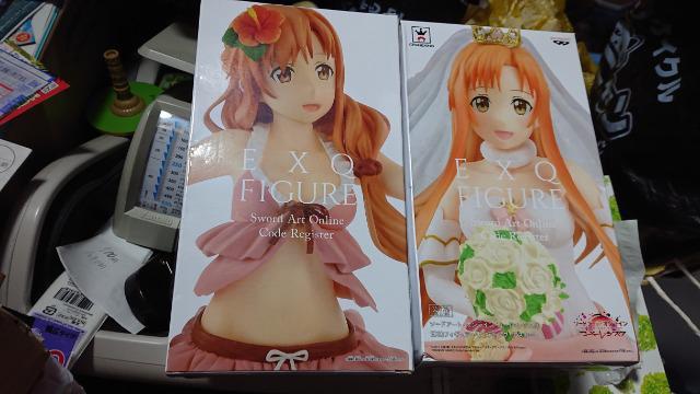 ソードアート・オンライン コード・レジスタ・EXQフィギュア・ウェディングアスナ・ミナモプリンセスアスナのセット < アニメ/コミック/キャラクター  ソードアート・オンライン コード・レジスタ・EXQフィギュア・ウェディングアスナ・ミナモプリンセスアスナのセット  < アニメ/コミック/キャラクターの
