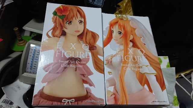 ソードアート・オンライン コード・レジスタ・EXQフィギュア・ウェディングアスナ・ミナモプリンセスアスナのセット < アニメ/コミック/キャラクター  ソードアート・オンライン コード・レジスタ・EXQフィギュア・ウェディングアスナ・ミナモプリンセスアスナのセット < アニメ/コミック/キャラクターの