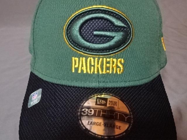【NEWERA】【39THIRTY】NFL  グリーンベイ パッカーズ  ロゴ刺繍入り キャップ < 男性ファッション  【NEWERA】【39THIRTY】NFL  グリーンベイ パッカーズ  ロゴ刺繍入り キャップ < 男性ファッションの