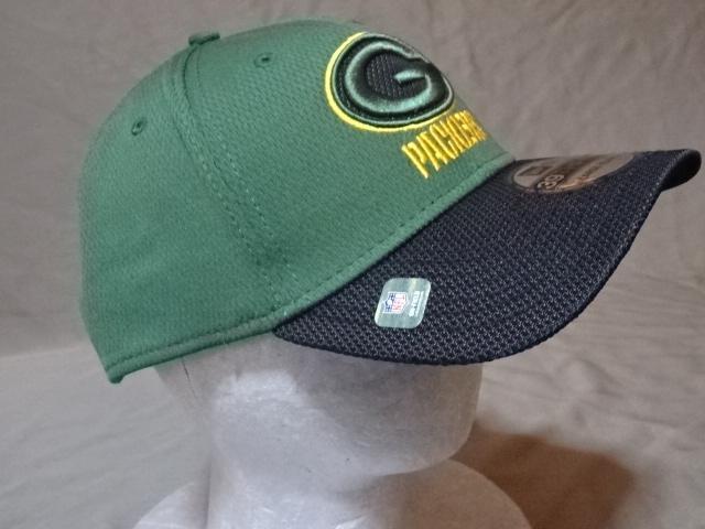 【NEWERA】【39THIRTY】NFL  グリーンベイ パッカーズ  ロゴ刺繍入り キャップ < 男性ファッション  【NEWERA】【39THIRTY】NFL  グリーンベイ パッカーズ  ロゴ刺繍入り キャップ < 男性ファッションの