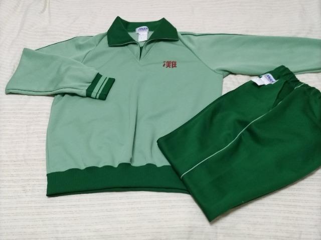 灘中の体操服上下セット ジャージセット LL グリーン 日本製  < 男性ファッション  灘中の体操服上下セット ジャージセット LL グリーン 日本製   < 男性ファッションの